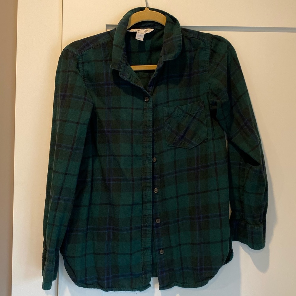 Soft and warm flannel shirt